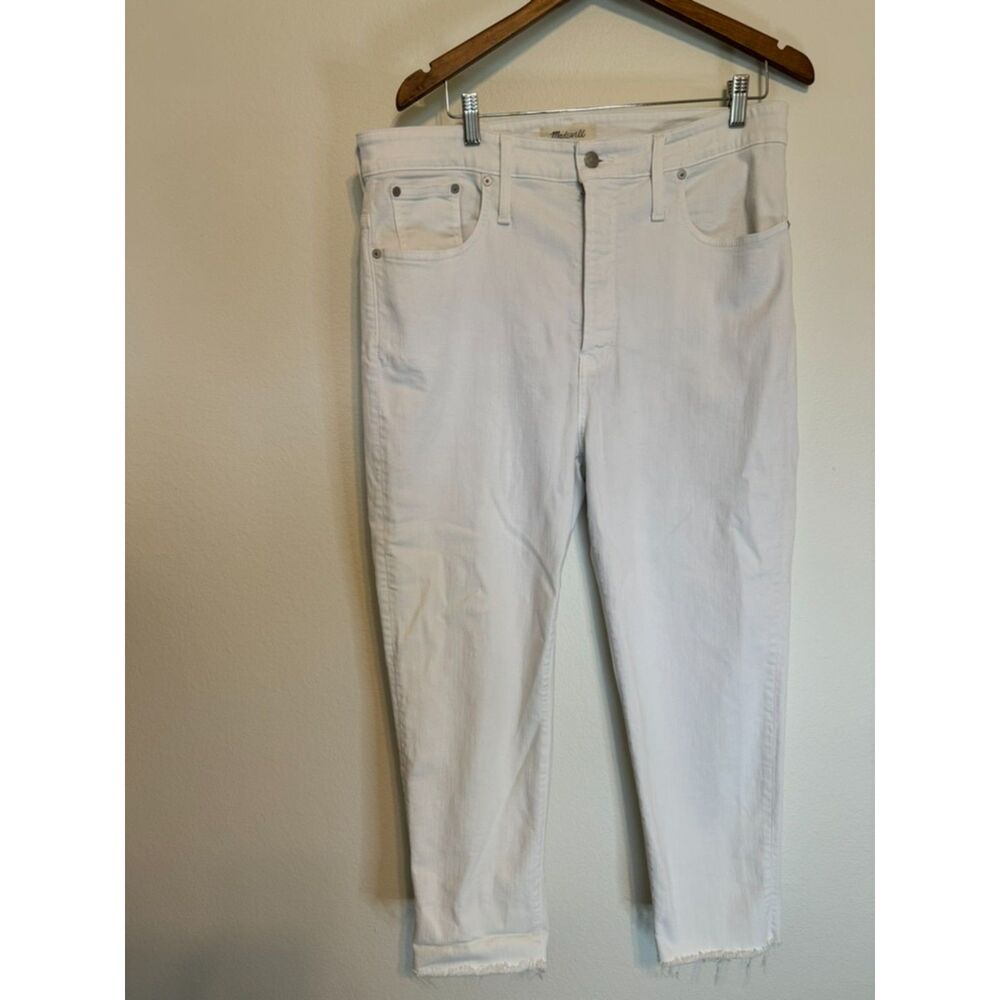 Womans Madewell Jeans Vintage Crop size 33